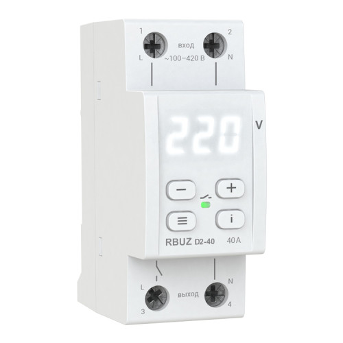 Реле напряжения Welrok (RBUZ) D2-40 Реле напряжения Welrok (RBUZ) D2-40