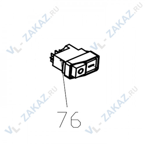 76. Кнопка CAYKEN DK300 76. Кнопка CAYKEN DK300