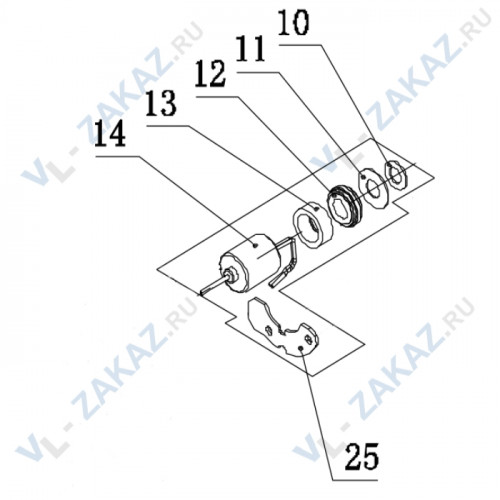 10,11,12,13,14,25 Мотор GSN50 10,11,12,13,14,25 Мотор GSN50