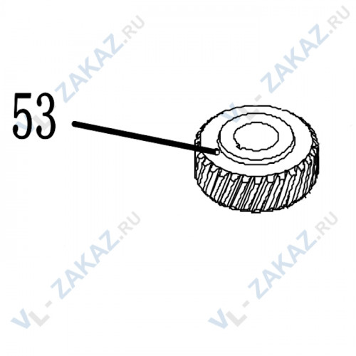 53. Шестерня KCY-520 WEQ 53. Шестерня KCY-520 WEQ