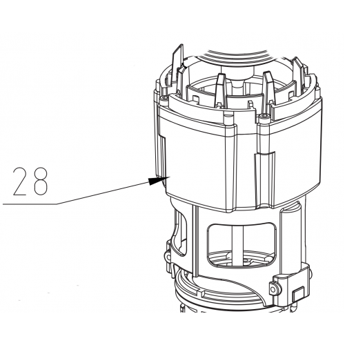 28. Поршневая группа №1 MD40 28. Поршневая группа №1 MD40