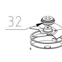32. Резиновое кольцо двигателя MD40 32. Резиновое кольцо двигателя MD40