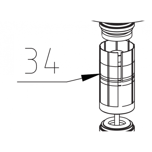 34. Износостойкий вкладыш MD40 34. Износостойкий вкладыш MD40