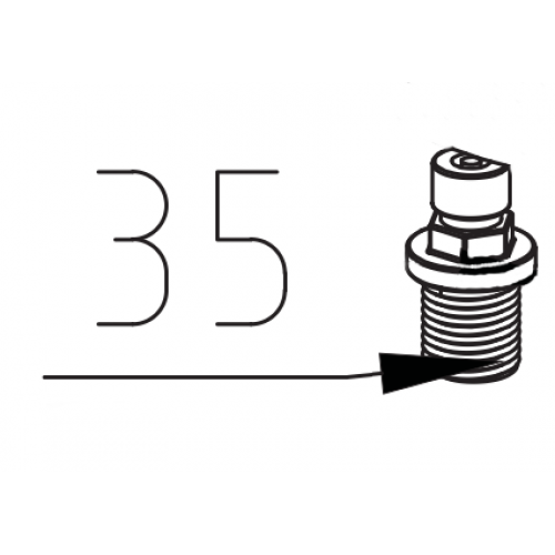 35. Свеча зажигания MD40