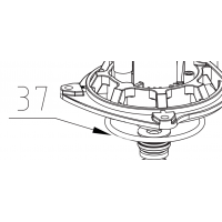 37. Уплотнительное кольцо (60мм) MD40 37. Уплотнительное кольцо (60мм) MD40