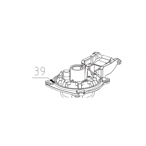 39. Крышка поршневой группы MD40 39. Крышка поршневой группы MD40