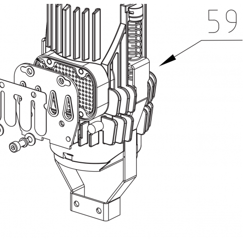11. Спусковая пружина MD40 11. Спусковая пружина MD40