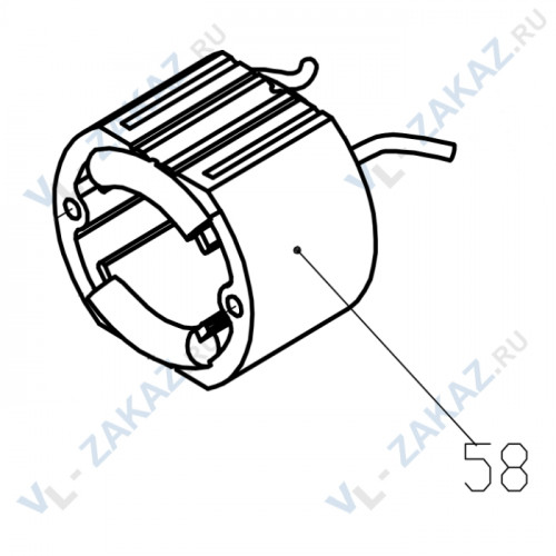 58. Статор CAYKEN SCY-18PA 58. Статор CAYKEN SCY-18PA